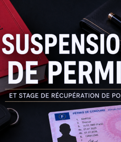Peut-on faire un stage de récupération de points pendant une suspension de permis ?