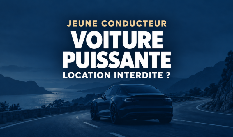 Location de voiture puissante : ce que la loi change en 2026